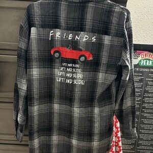Friends tv show Lift and Slide Flannel